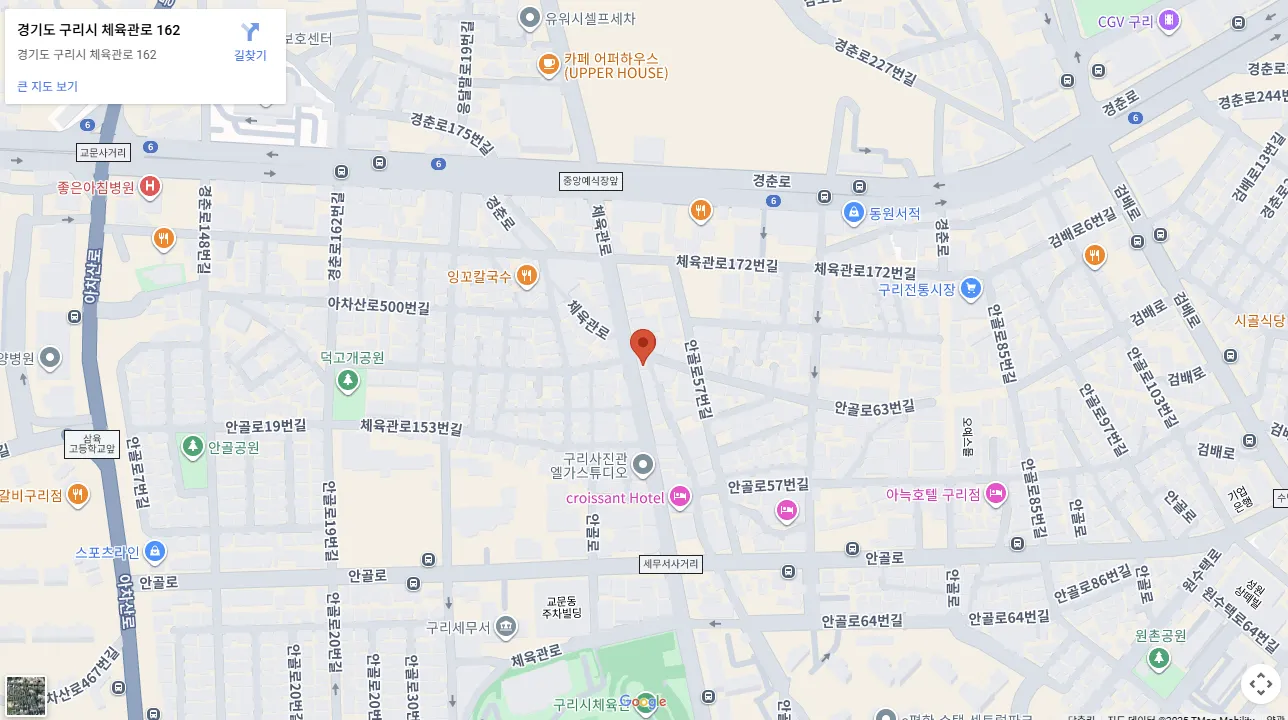 구리 가라오케 지도 미리보기